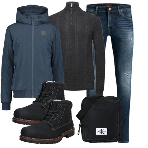 spitze Schwarz Klassischer Stiefel/SchnürStiefelette/Gefütterte Stiefelette/Wattierte Stiefel/Wasserdichter Stiefel/Winter Stiefelette/Winter Stiefel/Winterschuh/Stiefel Mit Reißverschluss Rieker kombinieren