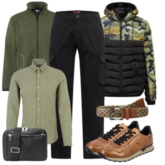 Herbst Outfits Große Größen mit Bluse Große Größe Only & Sons "Freizeit Outfit"