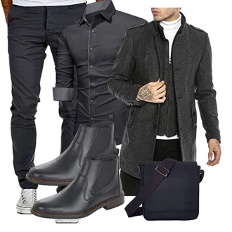 Outfit mit Schwarz Unkategorisiert Lacoste "Freizeit Outfit"