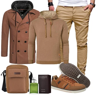 Winter Outfits Groß mit Weiß/Braun Unkategorisiert JChrocy "Freizeit Outfit"