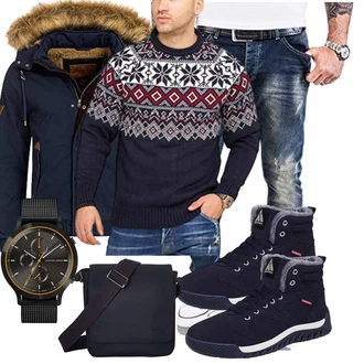 Outfit mit Schwarz Unkategorisiert Lacoste "Freizeit Outfit"
