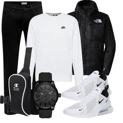 Weiß/Grau/Creme Große Größe Sweatmode/Sport Sweatshirt/Damen Pullover/Women's Fleece Sweatshirts/Lederjacke Nike Sportswear kombinieren