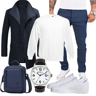 Outfit mit Weiß Unkategorisiert Fruit Of The Loom "Freizeit Outfit"