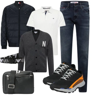Normale Länge Outfit mit Weiß Unkategorisiert Tom Tailor "Freizeit Outfit"