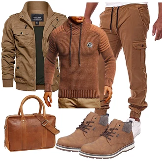 Winter Outfits Langarm mit Rot/Weiß Unkategorisiert Leif Nelson "Freizeit Outfit"