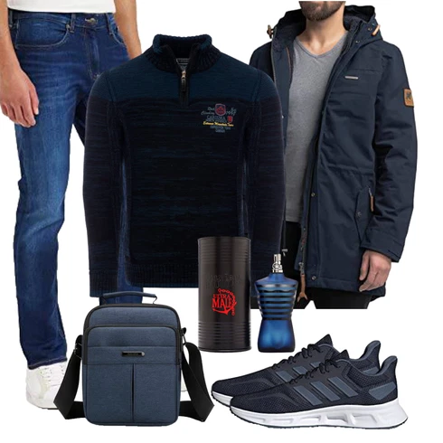 Cord Blau/Dunkelblau/Hellblau OutdoorJacke/RipstopJacke/Winter Parka/CargoJacke/KapuzenJacke/Parka-übergangsJacke/WachsJacke/FunktionsJacke Navahoo kombinieren