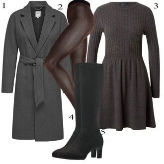 outfit mit Wolford "Zimska oblačila"