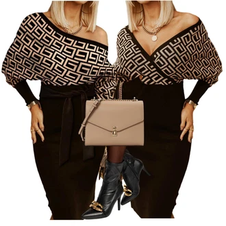Wedding guest outfits sa Pastelne boje Gležnjača na visoku petu fenzy "Jesenski Outfiti"