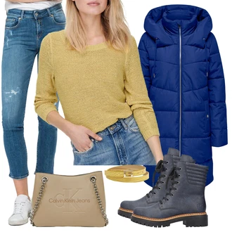 Outfit s Světle modrá/Modrá Replay "Lehký outfit"