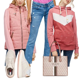 Outfit s Šedá Bota Teniska Tommy Jeans "Podzimní módní styl"