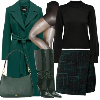 Outfit s Černá Nezařazené misspap "Módní vzhled na podzim"