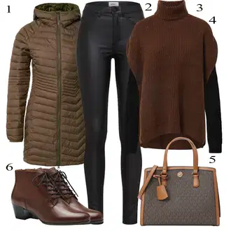 outfit mit Columbia "poletna obleka"