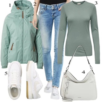 outfit mit Bela Nike Sportswear "Obleka za jesen"