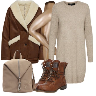 Tvarující Outfit s Růžová/Béžová/Bílá Bodystockings/Síťovaný punčocháč/Tělo Síťovaný Body/Průhledný Body Falke "Zimní outfity"