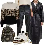 Leopardí tenisky outfity image