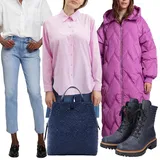 Outfity s bílými uvolněnými džínami image