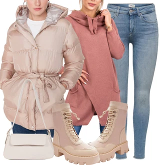 Outfit s Taška Přes Rameno DeFacto "Outfit na podzim"
