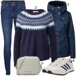 Norveški vzorec outfiti za dame image