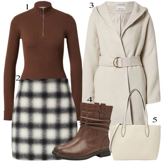 outfit "Obleka za jesen"
