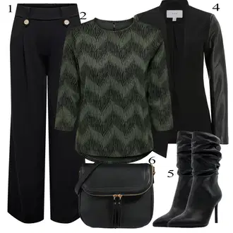 outfit mit Črna bershka "Obleka poleti"