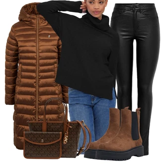 Outfit s Černá michael kors "Perfektní na zimu"