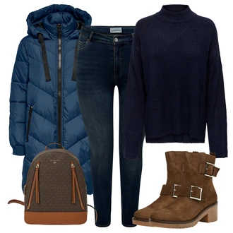 Outfit s Černá michael kors "Perfektní na zimu"