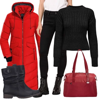 Outfit s Černá Replay "Perfektní pro volný čas"