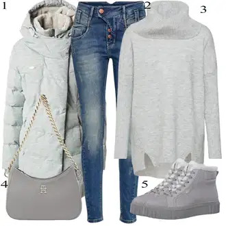 outfit mit Modra Gang "Obleka za prosti čas"