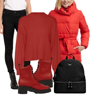 Outfit s Černá Replay "Stylový vzhled pro volný čas"
