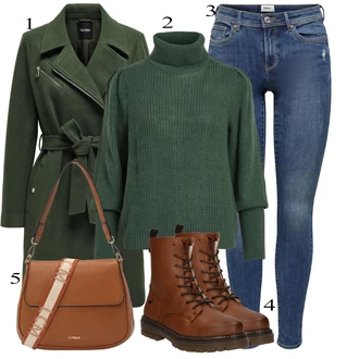 Red outfits mit Zelena/Črna Vila "Zimski outfit"