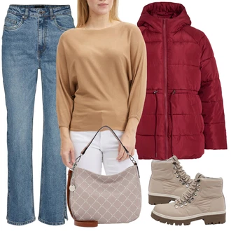 Outfity na zimu Streetwear s Červená Vila "Zimní nálada"Look: Klasické, Nadrozměrné, Pohodlný, Streetwear, Pracovní oděvy