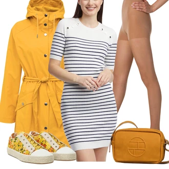Outfit s Žlutá Plátěná Teniska/Vintage Teniska/Kožené Tenisky/Teniska teddy/Teniska se Třpytkami/Letní Tenisky/Nízká Teniska Desigual "Zimní outfity"