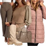 Hlače s Potiskom outfiti za dame image