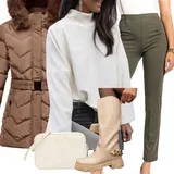 Zimske Outfiti Visoka Viskoza za dame image