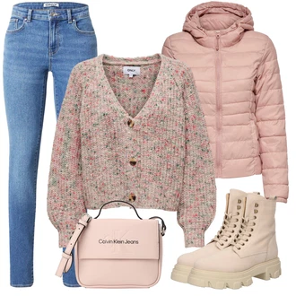 Kombinacije za zimu Ležerno Denim/Traper sa Svjetloplava/Plava Uske Hlača/Jeggings/Hlače s Prorezom/Skinny Hlače/Traper Tajice Only "Zimski look"Look: Stil, Rap, cool, Običan, Prekrasan, 90-ich, Ležerno