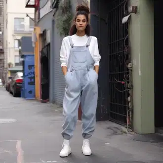 Outfit sa Bijela/Zeleno/Svjetloplava Otmjena majica s kapuljačom/Unisex Majica S Kapuljačom/Kožna jakna/Oversized dukserica sa zatvaračem/Vintage majica s kapuljačom ex moda "90-ih stil s džemperima"