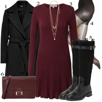 Purple outfits "Zimski outfit"