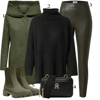 Leggings outfits "Zimski outfit"