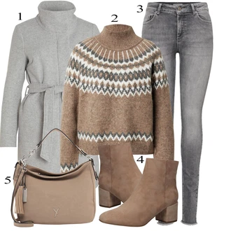 outfit mit Rjava Högl "Zimski outfit"