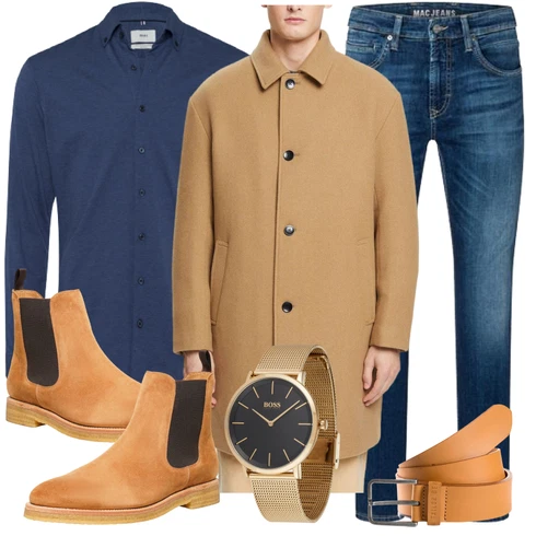 Braun Mantel/Jacke/Tasche/Winter Parka ESPRIT kombinieren