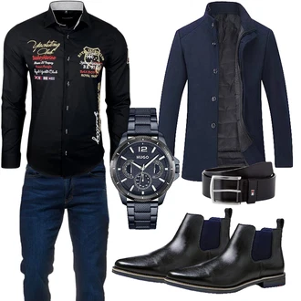 ohne Verschluss Outfit mit Schwarz Unkategorisiert Lloyd "Business Outfit"