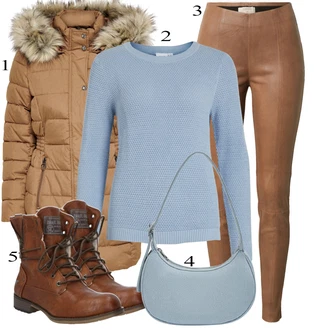 outfit mit Bela Cream "Zimski outfit"