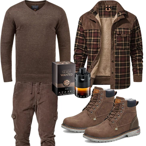 Rot Winter Parka Mishansha kombinieren