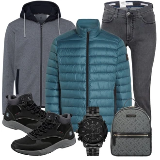 Stiefel Outfits mit Grau/Weiß Unkategorisiert Brax "Cool Outfit"