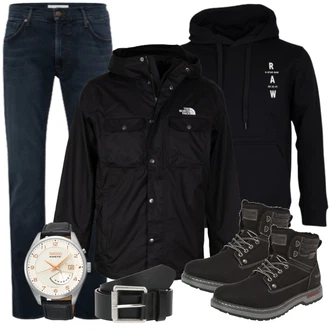 Stiefel Outfits mit Weiß Jeans Brax "Cool Outfit"