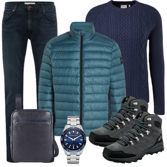 Stiefel Outfits mit Weiß Jeans Brax "Cool Outfit"