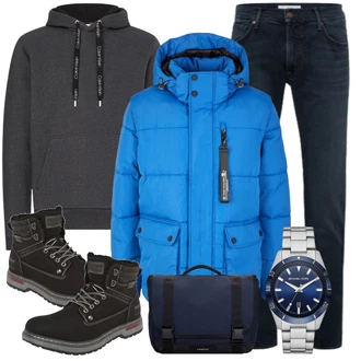 Stiefel Outfits mit Weiß Jeans Brax "Cool Outfit"