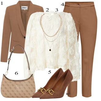 Zimske Outfiti mit Rumena Guess "Zimski outfit"