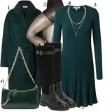 Zimske Outfiti Plemenita Dolga za dame image