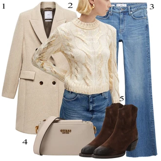 Zimske Outfiti mit Guess "Zimski outfit"